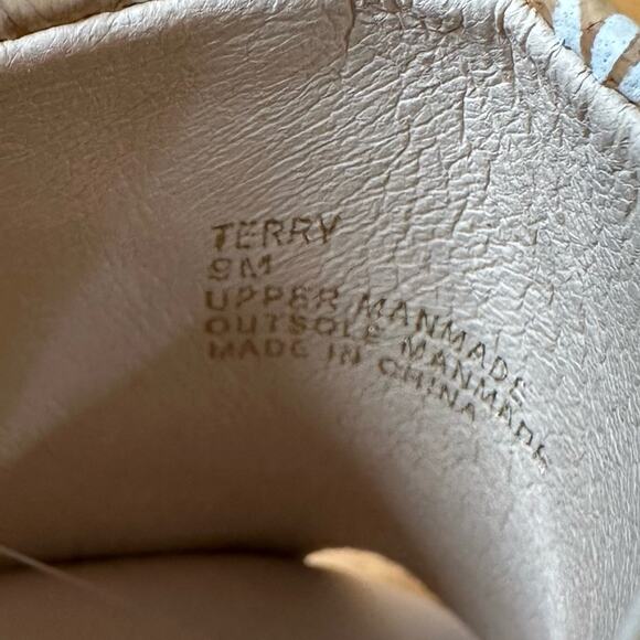 Beach by Matisse Daisy Terry Cork Platform Sandal Size 9 M Heels Shoe Slip-On - Picture 5 of 8